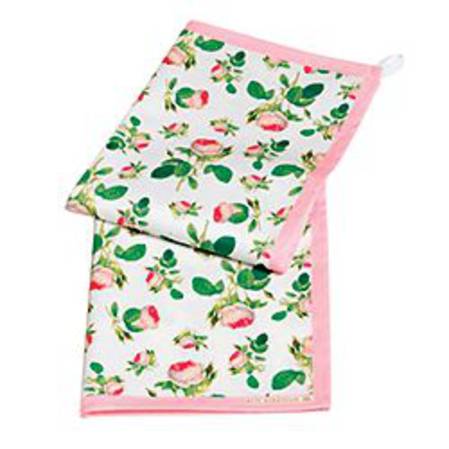 Redoute Rose Tea Towel Pair